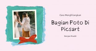 Cara Menghapus Bagian Foto Di Picsart Dengan Mudah