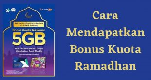 Cara Mendapatkan Bonus Kuota Ramadhan