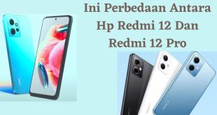 Ini Perbedaan Antara Hp Redmi 12 Dan Redmi 12 Pro