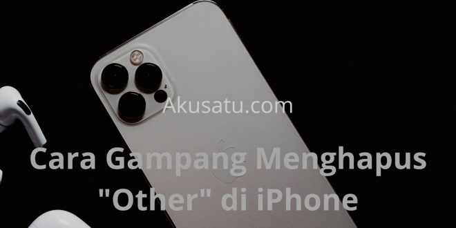 Cara Gampang Menghapus "Other" di iPhone