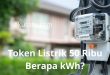 Token Listrik 50 Ribu Berapa KWH?