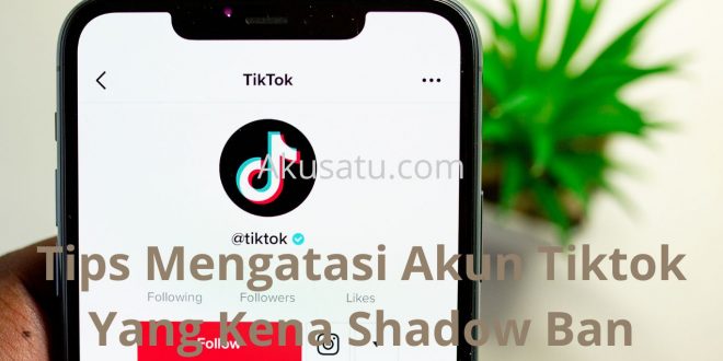 Tips Mengatasi Akun Tiktok Yang Kena Shadow Ban