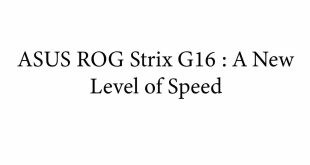 ASUS ROG Strix G16