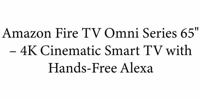 Amazon Fire TV Omni Series 65